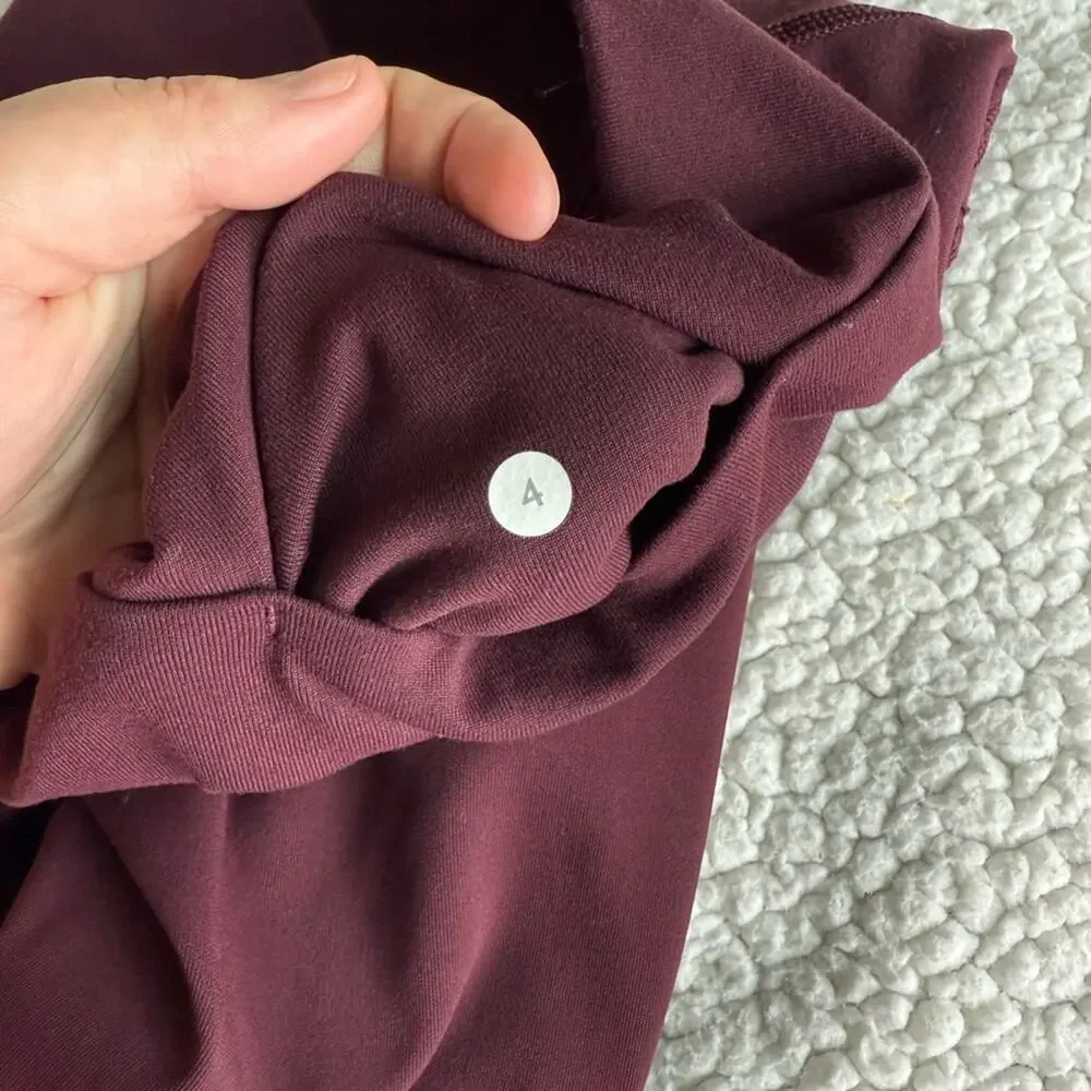 lululemon athletica burgundy lululemon